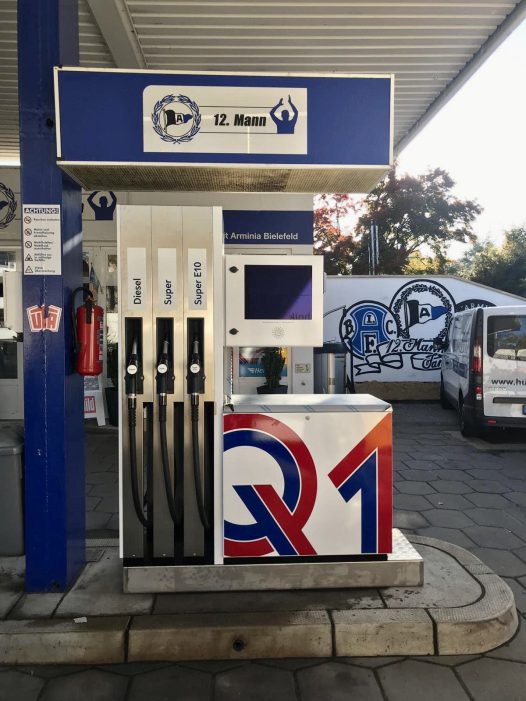 Arminia Bielefeld 12.Mann Tankstelle